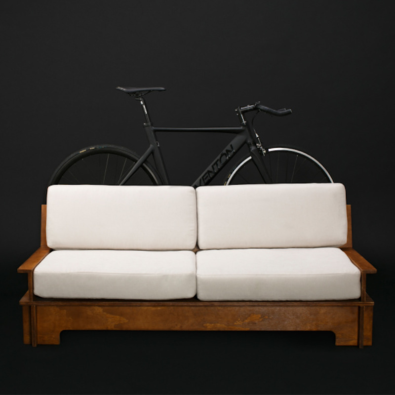 Illustration for article titled Sleek Furniture Line Puts Your Bike Where It Belongs: On a PedestalÂ